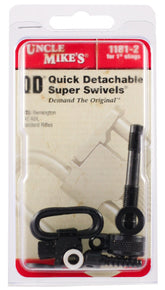 Detail of Swivel Lock mechanism on Uncle Mike's Swivels 742 ES 1 inch Black